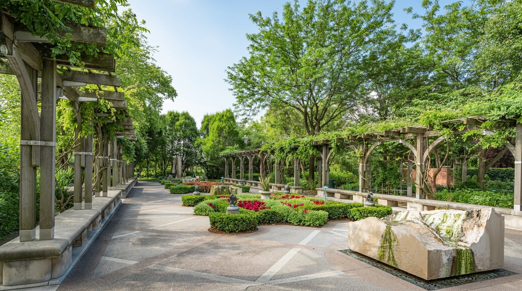 White River Gardens showing a park