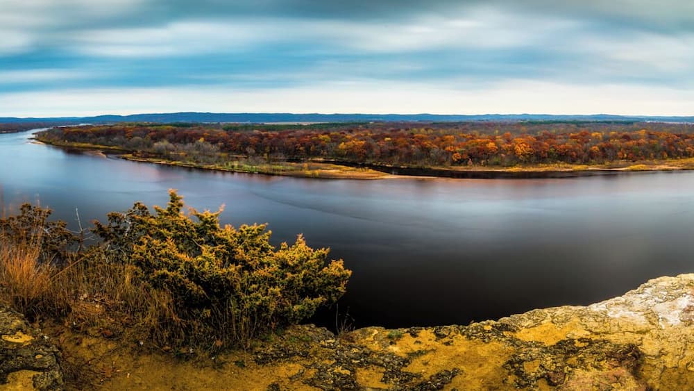 500px Photo ID: 91509355 - The Wisconsin River from Ferry Bluff
