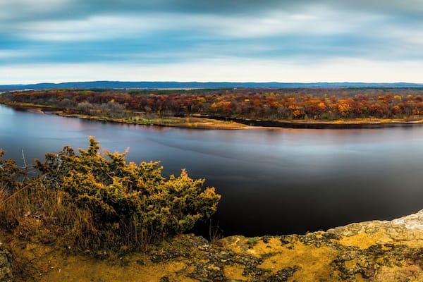 500px Photo ID: 91509355 - The Wisconsin River from Ferry Bluff