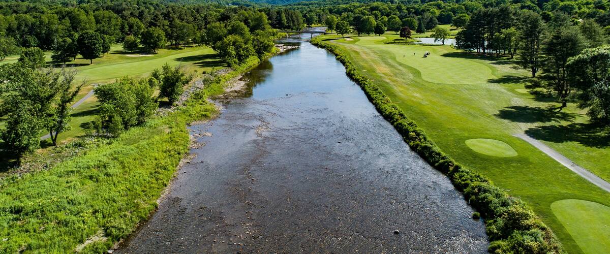 Aerial View of Quechee