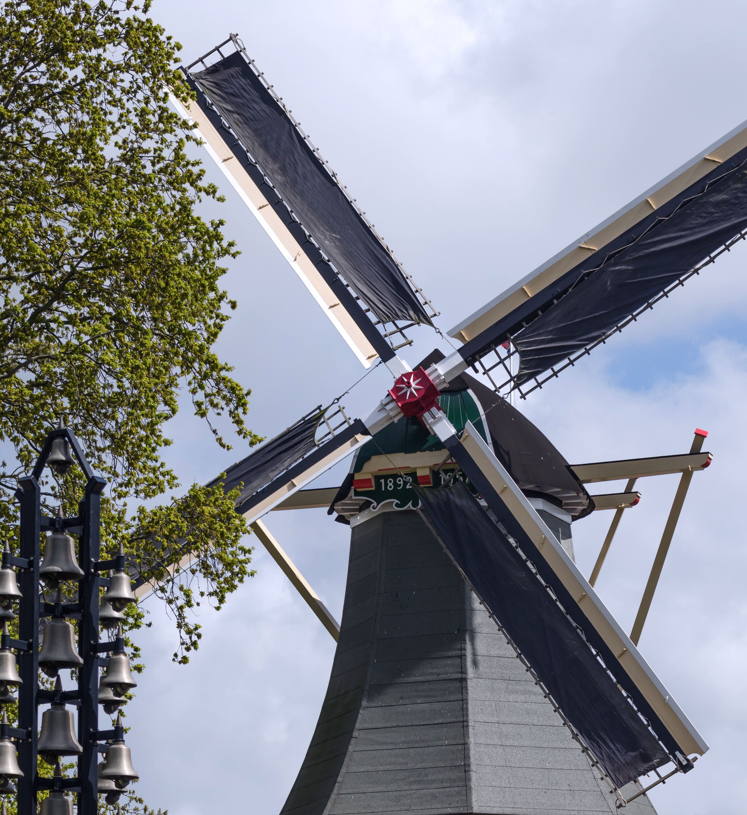 Windmill in Keukenhof Garden