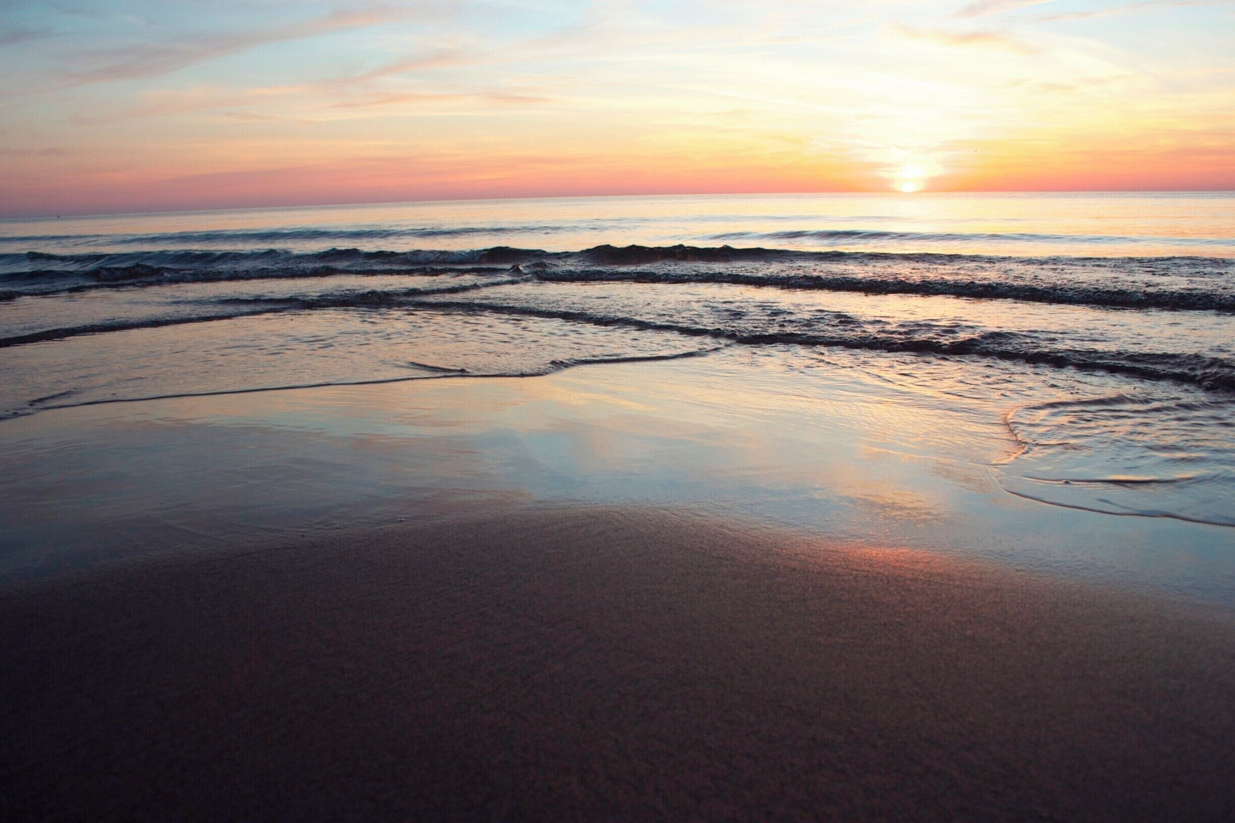 The sunset over Lake Michigan at Tunnel Park. I feel fortunate to live so close to the beach. #wanderlust