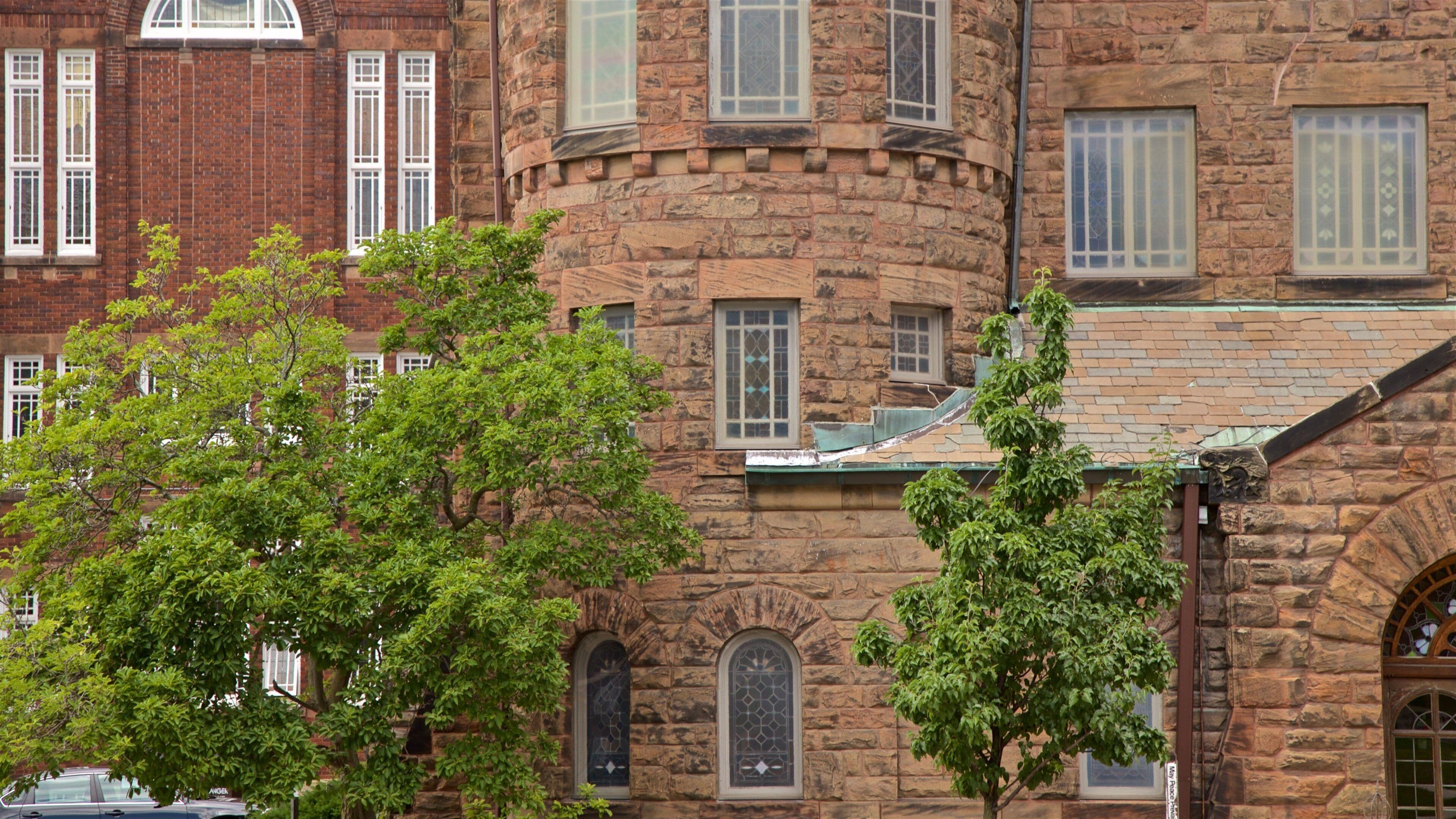Central United Methodist Church featuring heritage elements