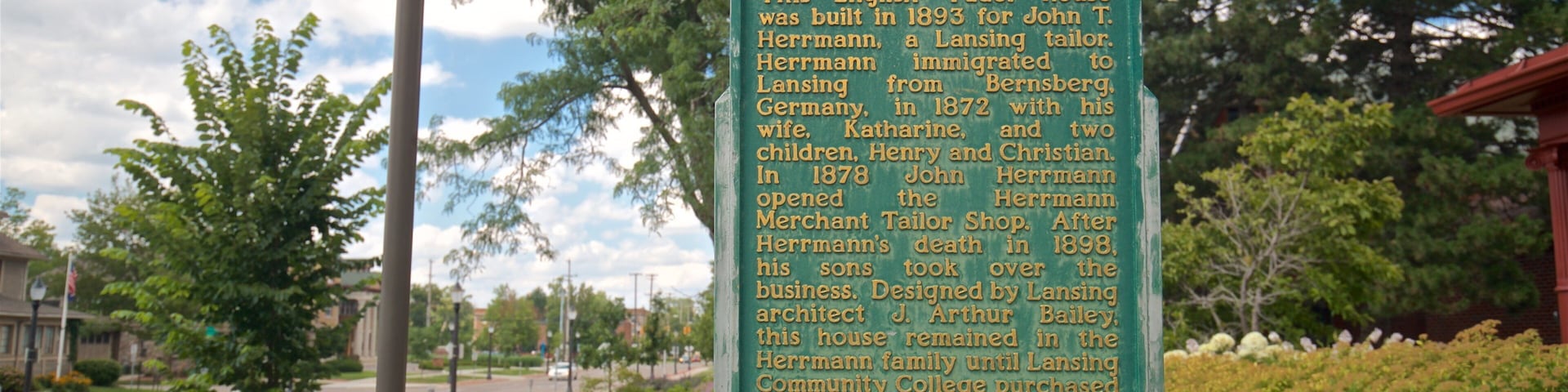 Monument historique Herrmann House mettant en vedette patrimoine historique et signalisation