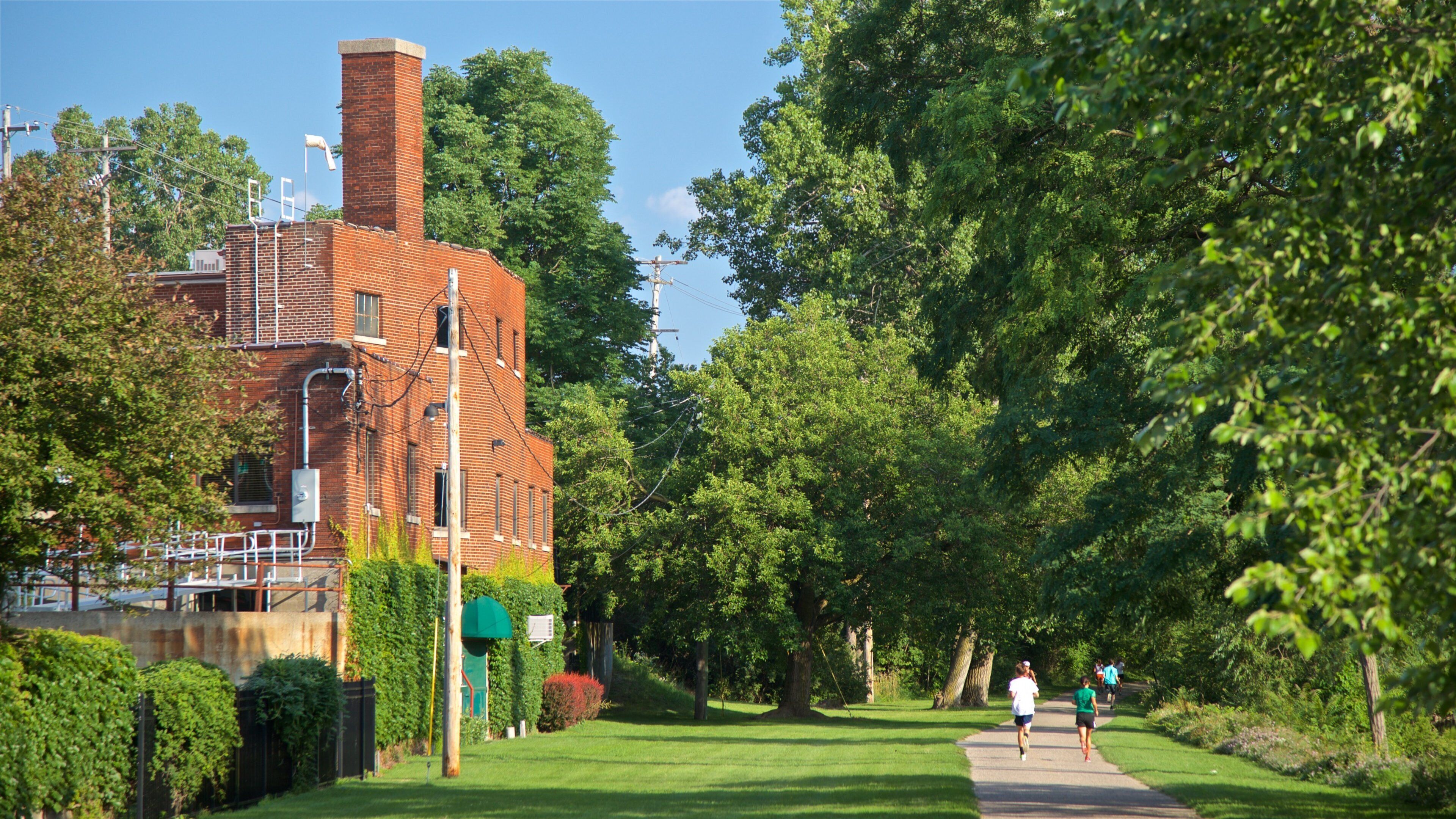 River Trail montrant jardin