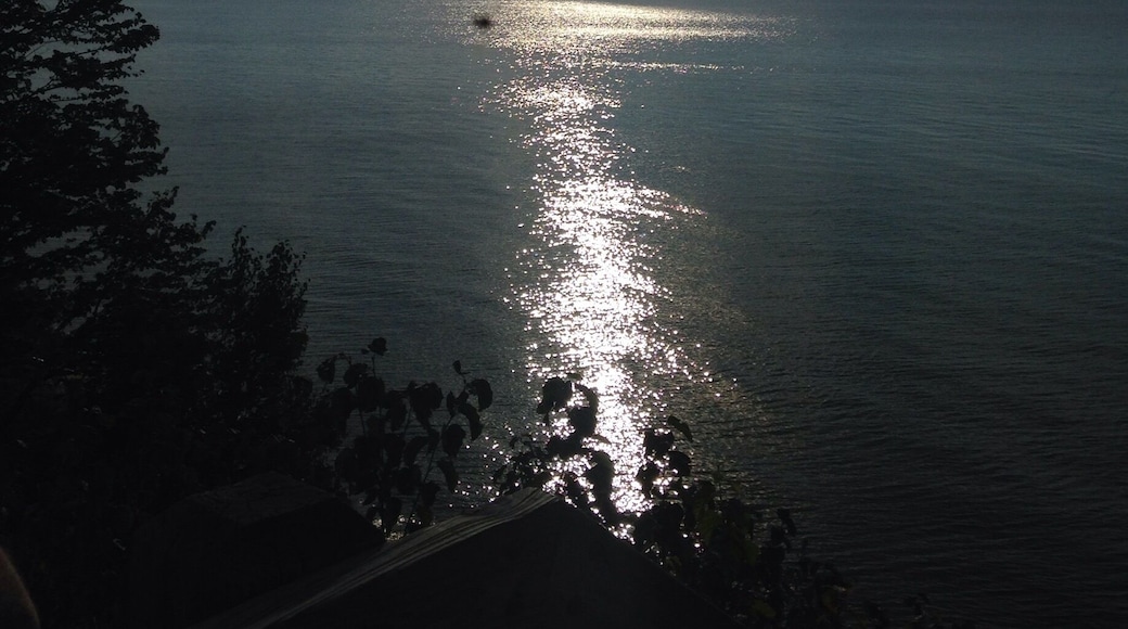 From a bluff high above Lake Michigan. From this point north is some beautiful shoreline.