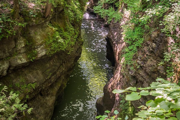 Clifton Gorge State Nature Preserve in Ohio