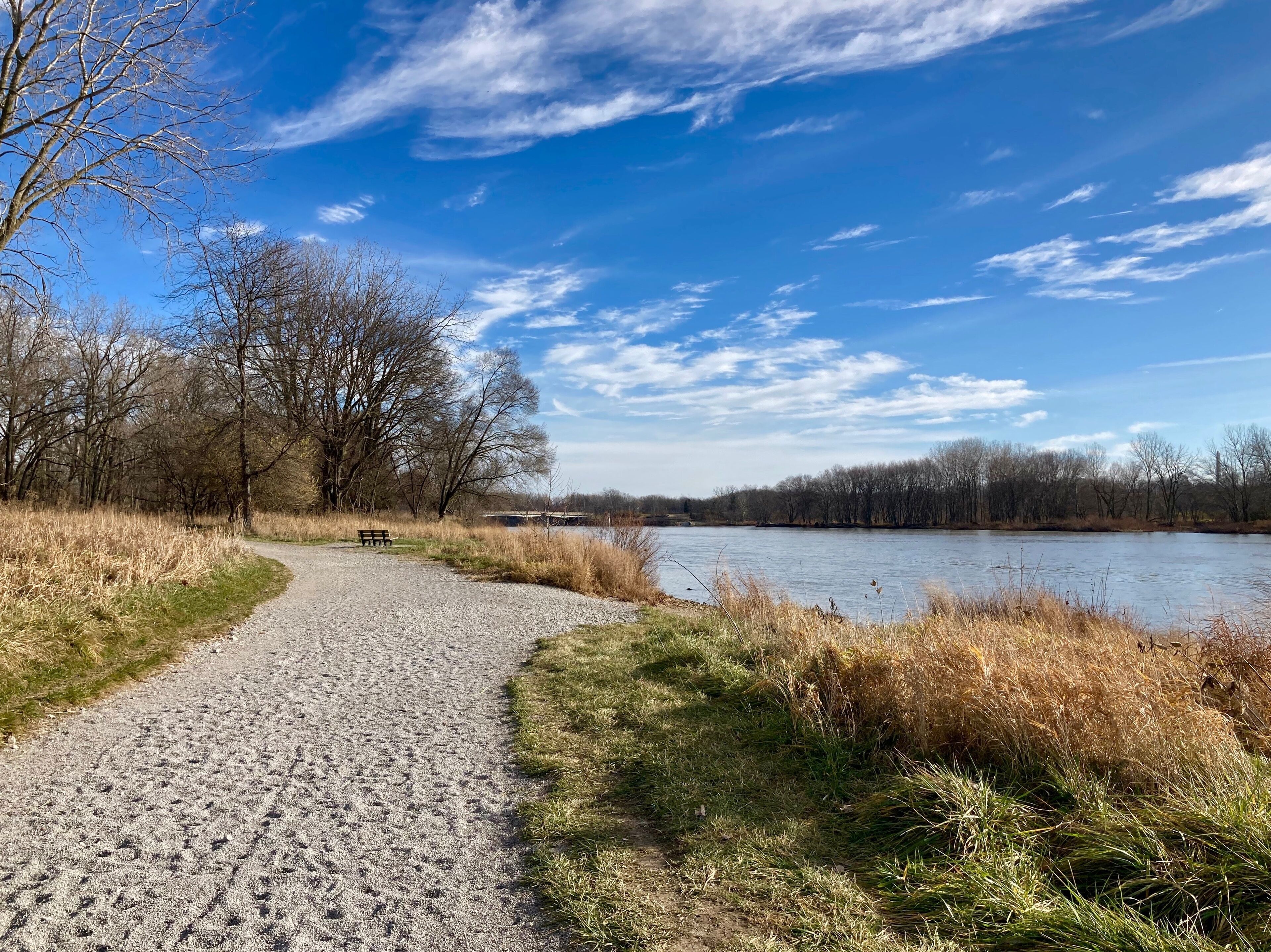 scenic autumn landscape with river