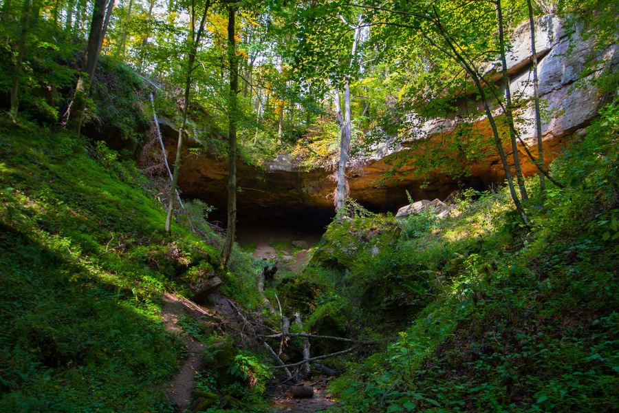 Hosak's Cave, Salt Fork State Park, Ohio