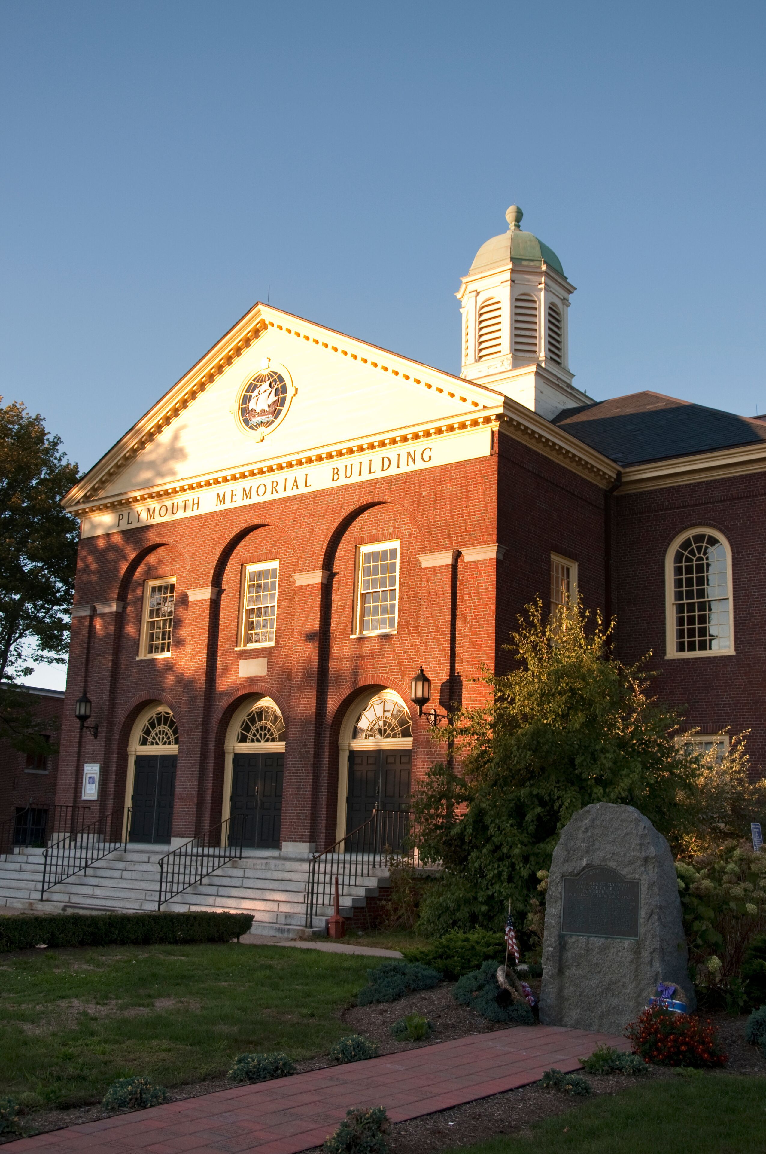 Church in Plymouth in Massachusetts, USA