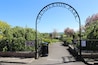 Henderson Park which overlooks the Tweed River in Coldstream, Scotland, UK.