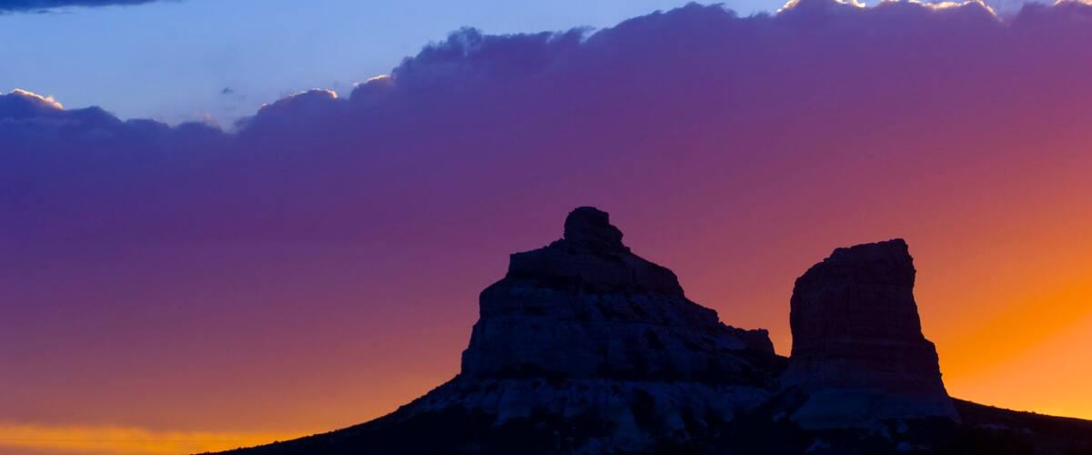 Bridgeport which includes a sunset and skyline