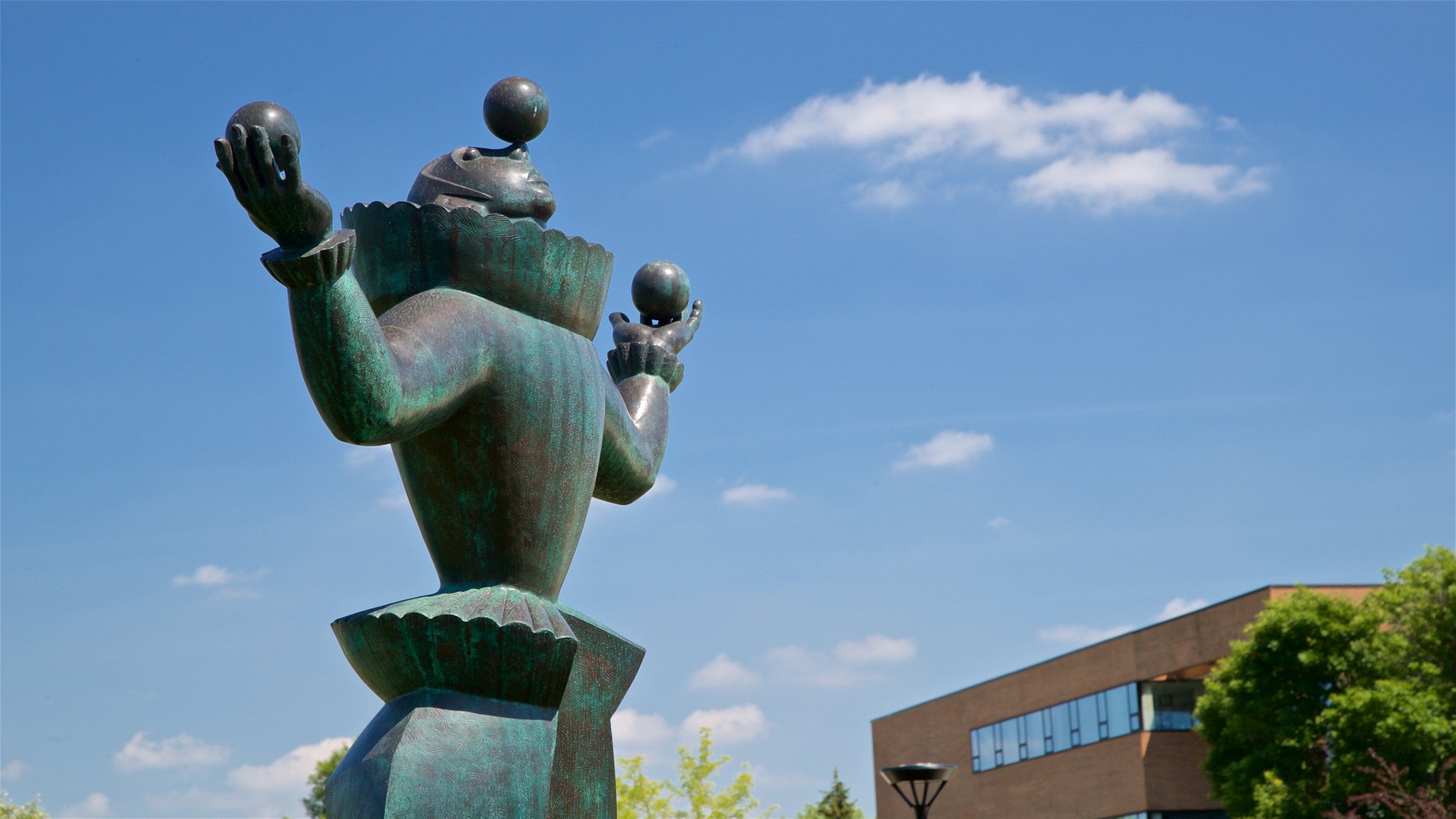 Marshall M. Fredericks Sculpture Museum featuring outdoor art