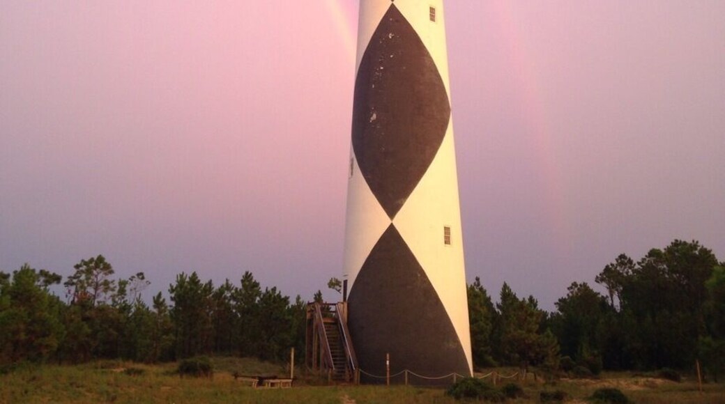 We had a double rainbow at Cape Lookout last night at sunset!!!