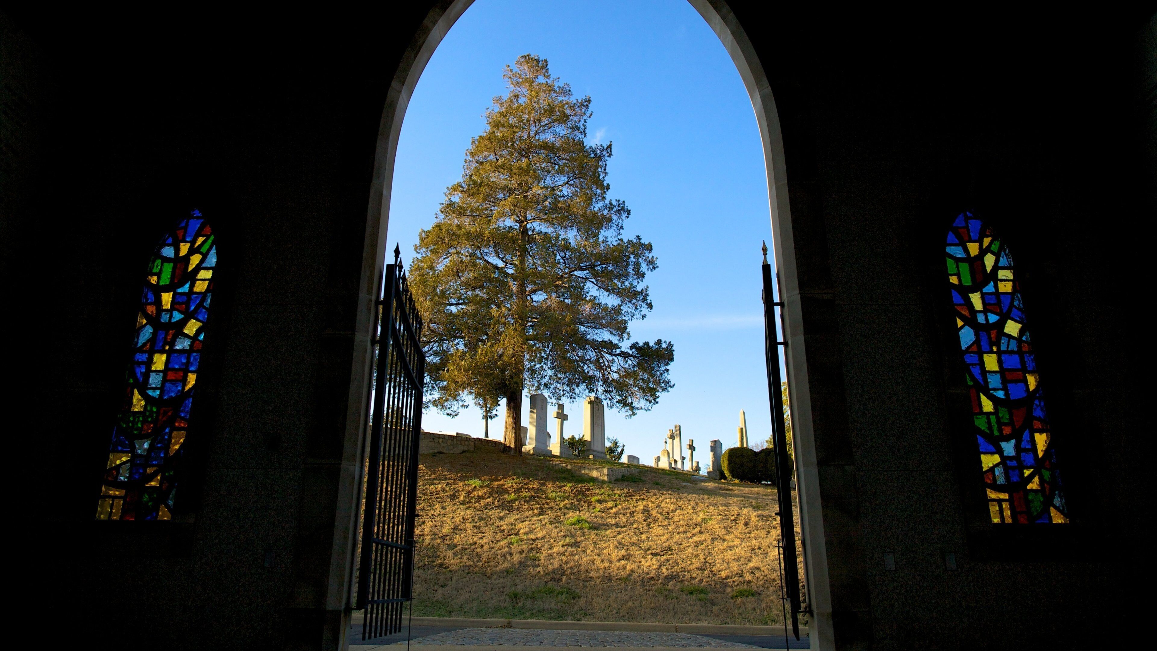 Richmond featuring a cemetery