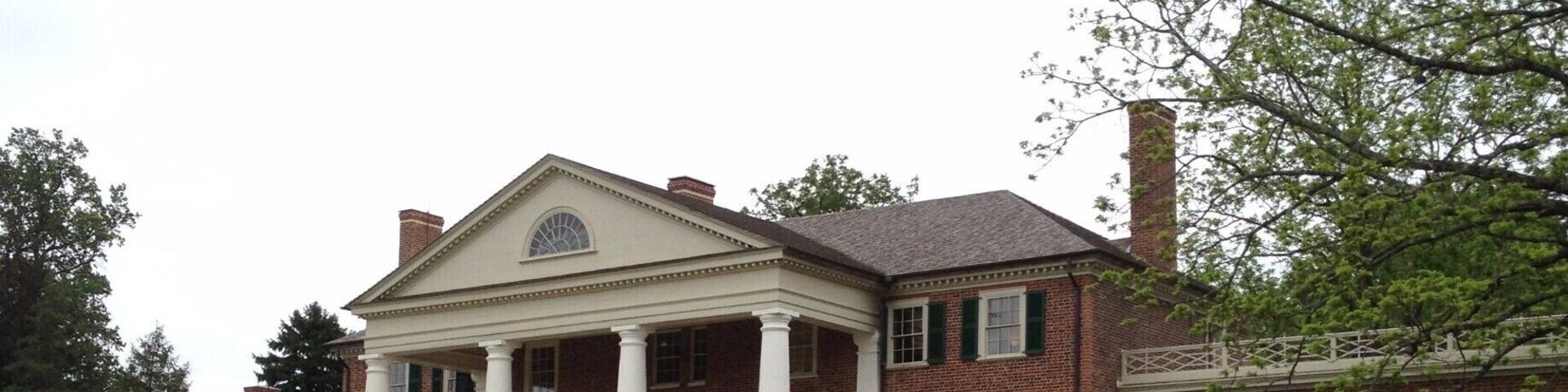 Beautiful colonial plantation.