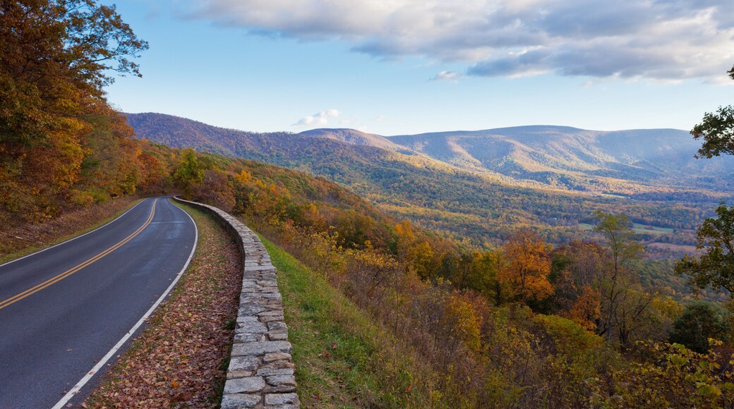 Skyland Drive Shenandoah National Park Virginia US