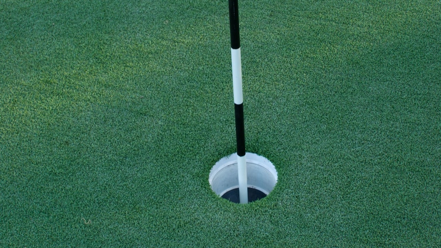 Golfschläger close up