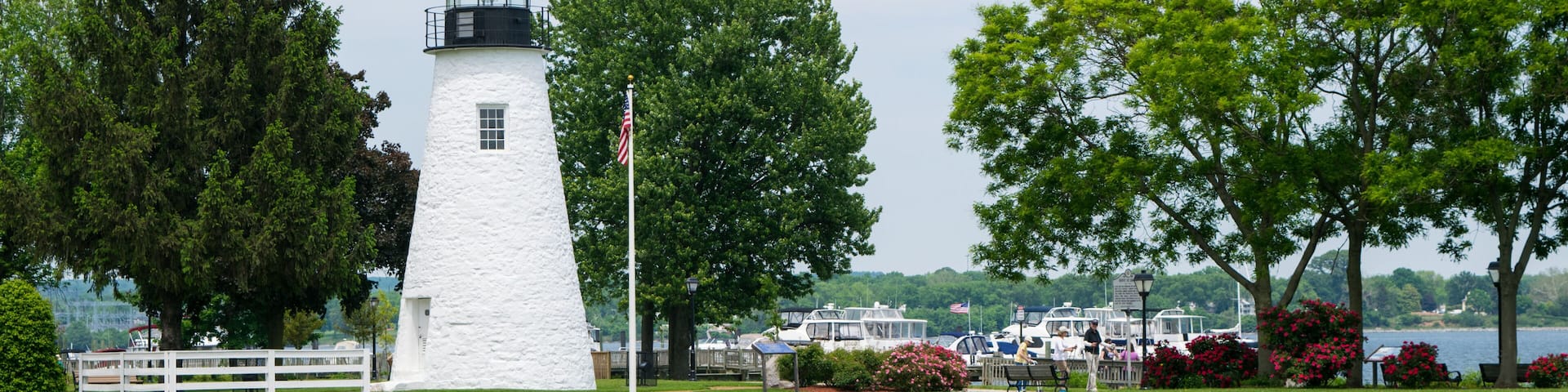 Havre De Grace, Maryland on a summer day
