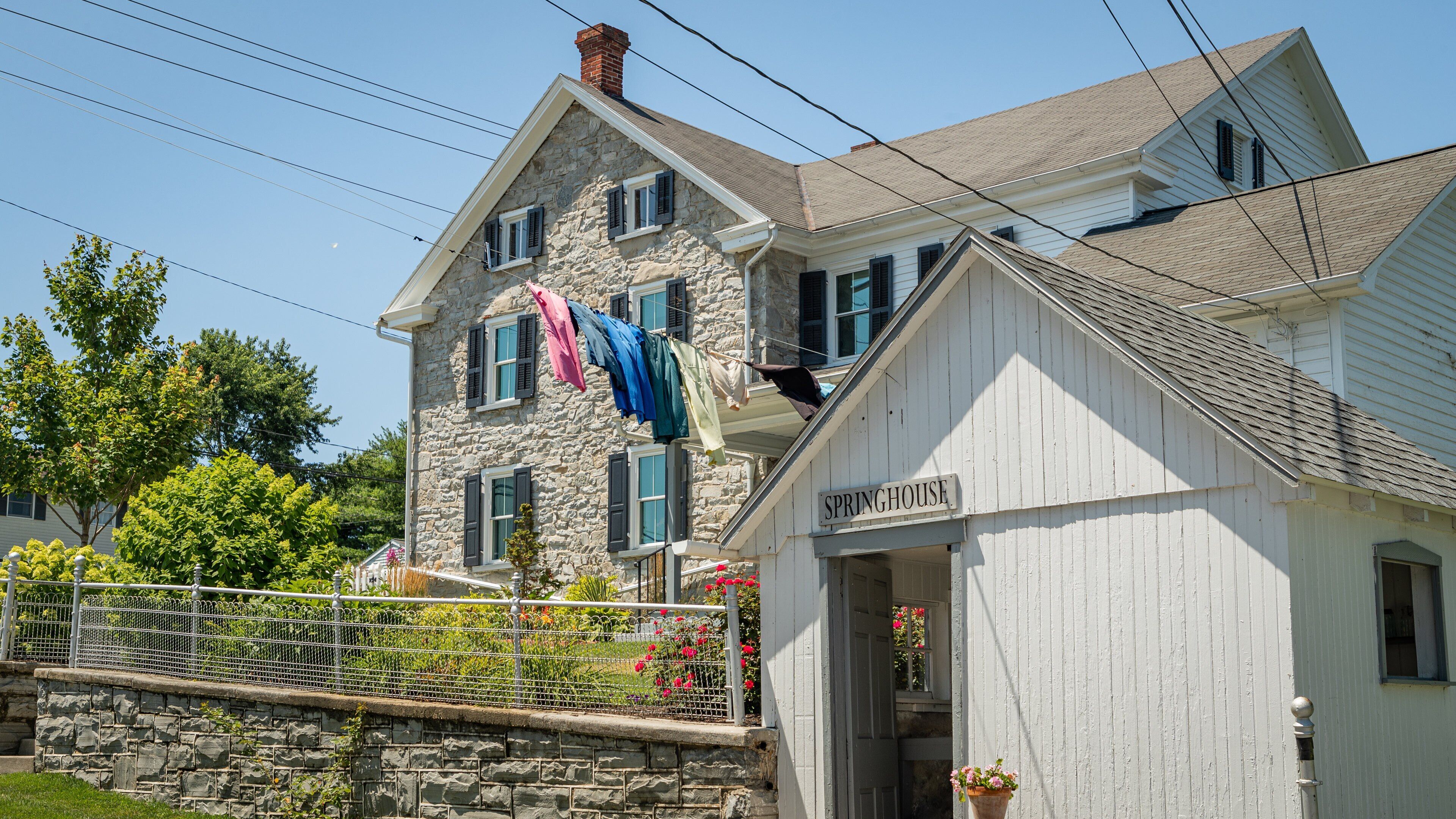 Lancaster showing a house
