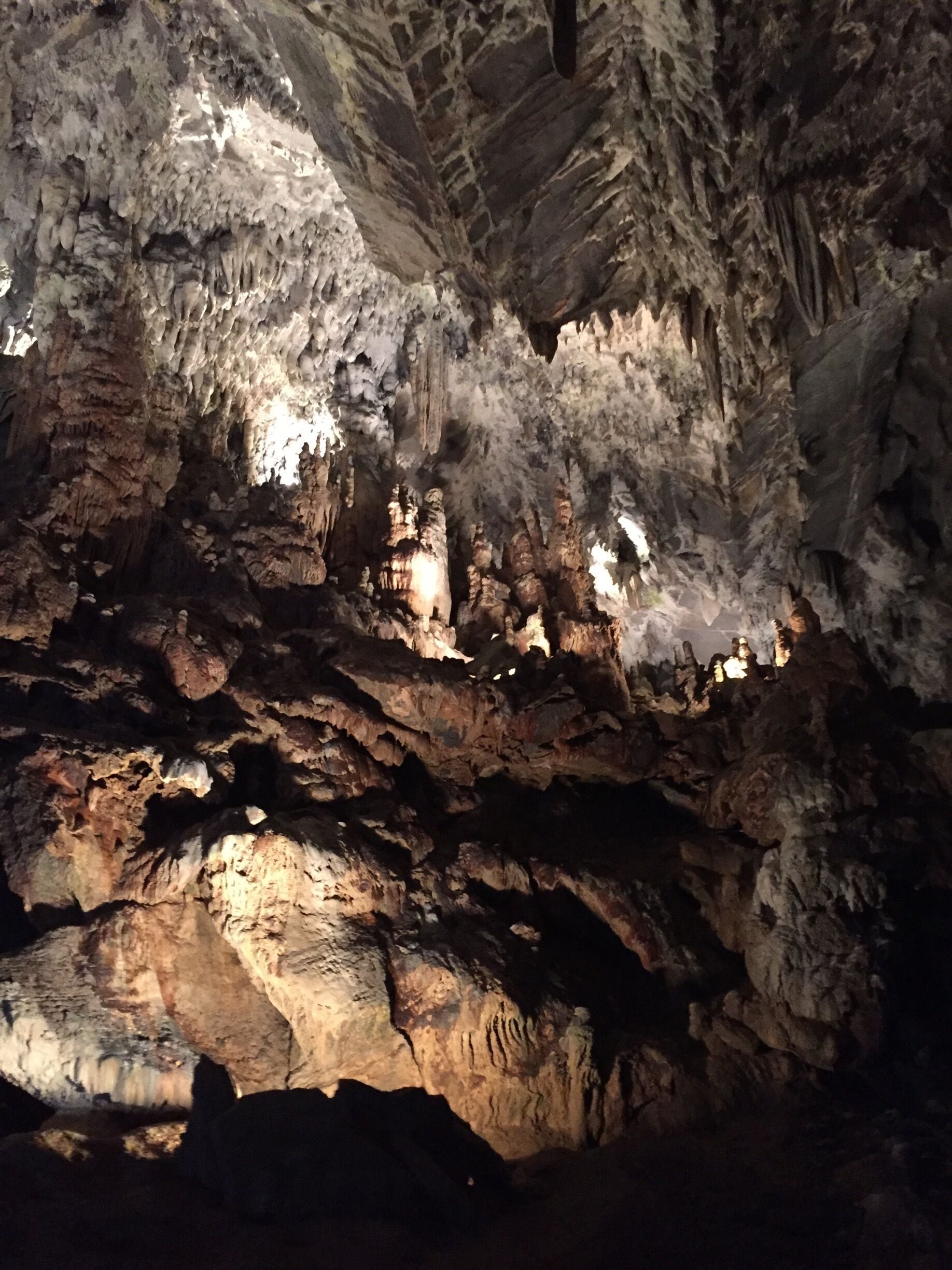 Boat trip through a cave! 