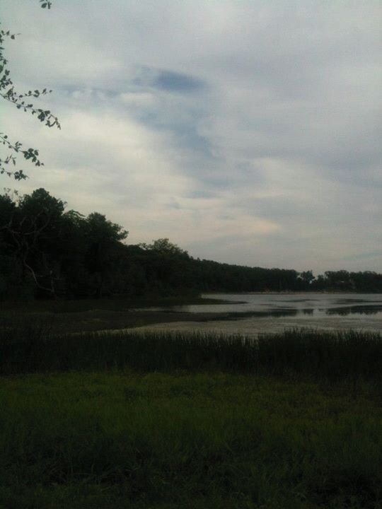 Walking paths near the monument.