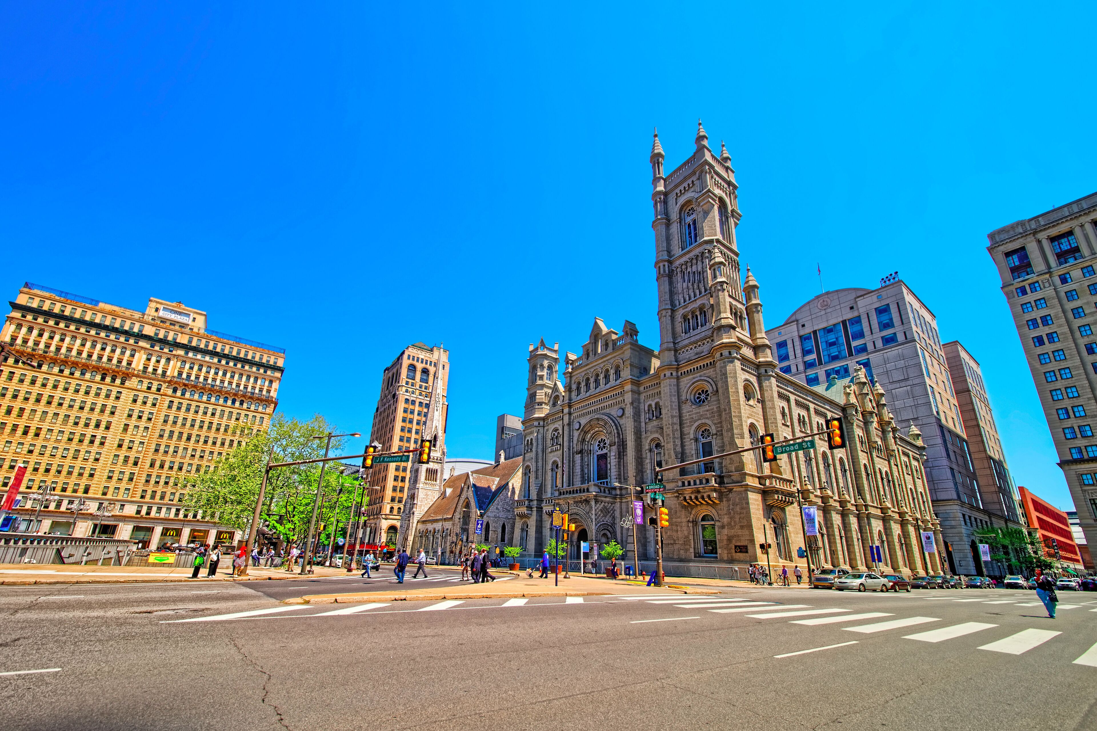 Masonic Temple in Philadelphia of Pennsylvania