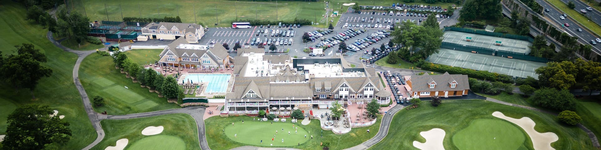 Aerial Drone of Millburn New Jersey