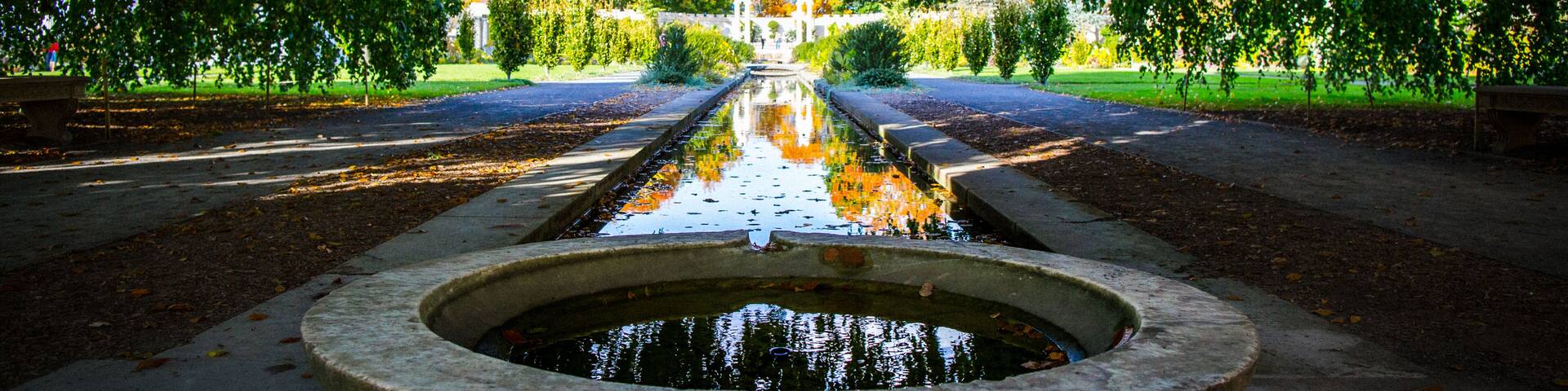 Untermyer Gardens Conservancy Fountain In a Park