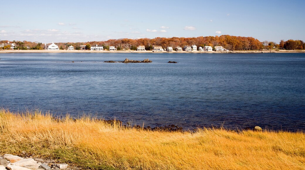 Sherwood Island State Park from Compo Beach, CT, USA
