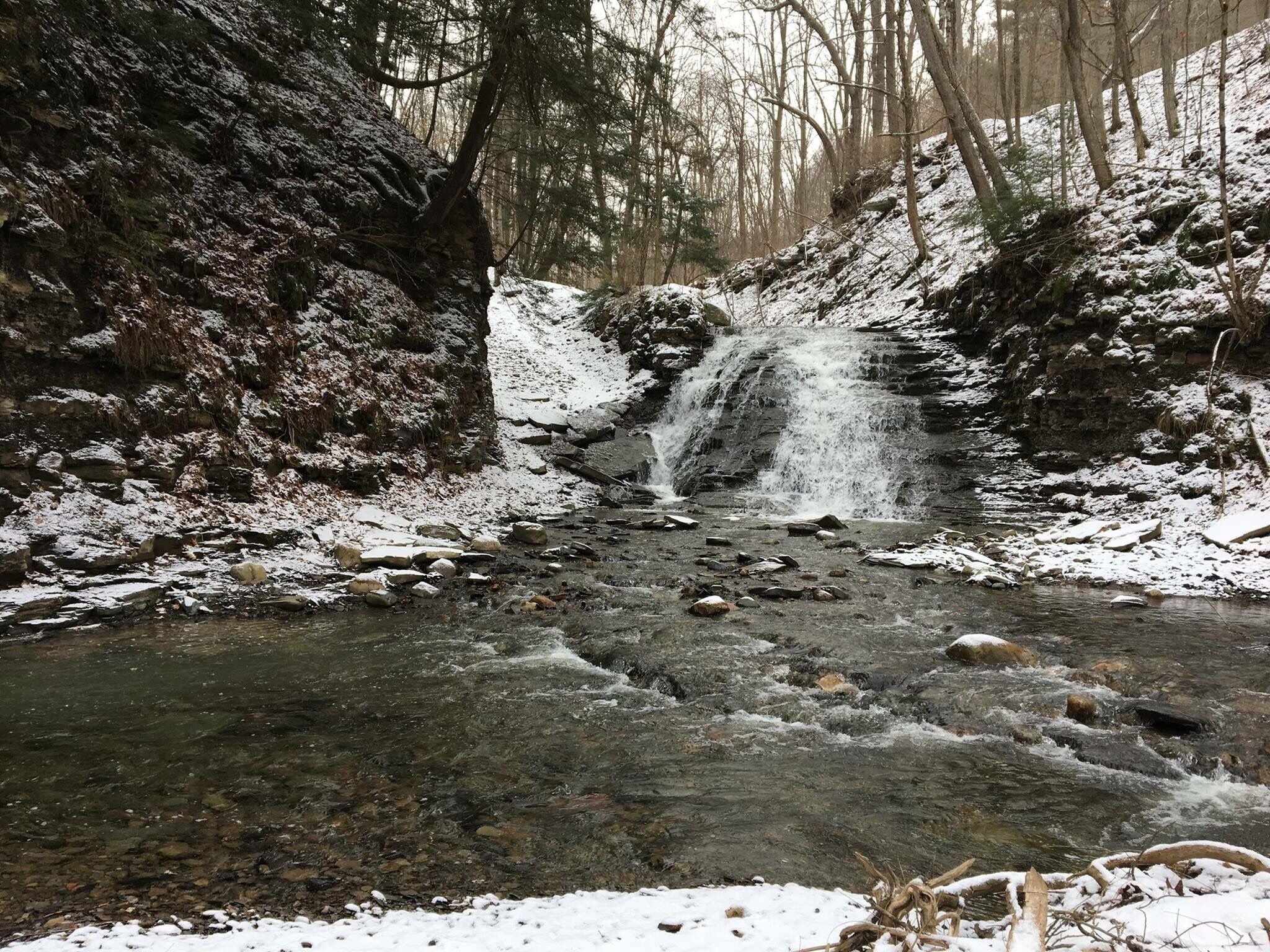 An incredible spot on a trail that is used only lightly.  If you go to Letchworth State Park don't miss the miles of trails that wind throughout the park. While the obvious beauty is the three large waterfalls there are lots of little spots like this one that are just as gorgeous if not more due to less traffic.