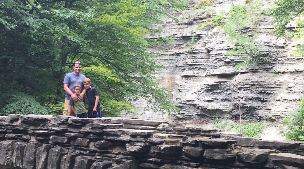 Stone bridge built in 1937