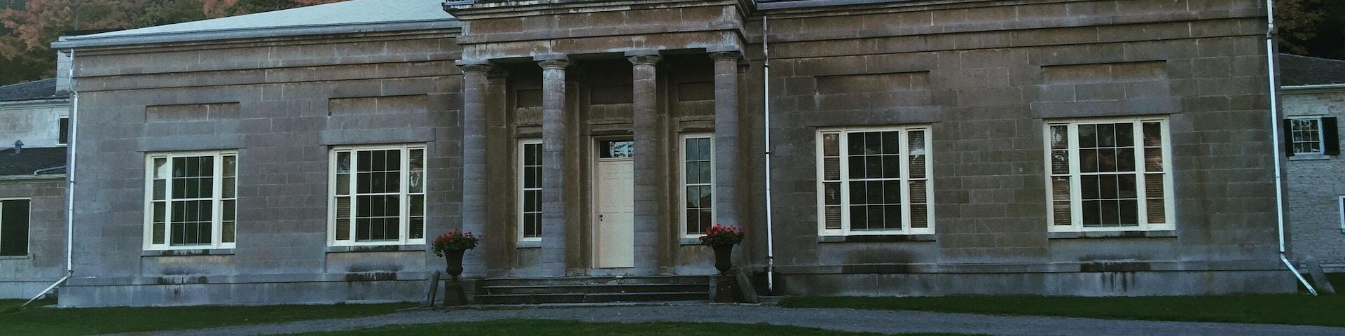 Beautiful Hyde Hall in upstate NY