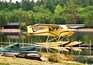seaplane and jet ski
