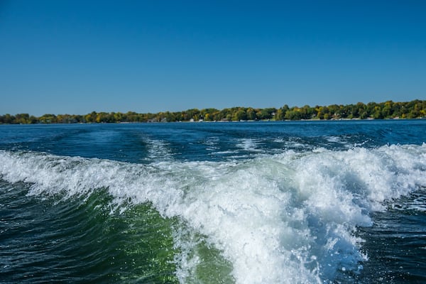 An overlooking landscape view of Alexandria, Minnesota