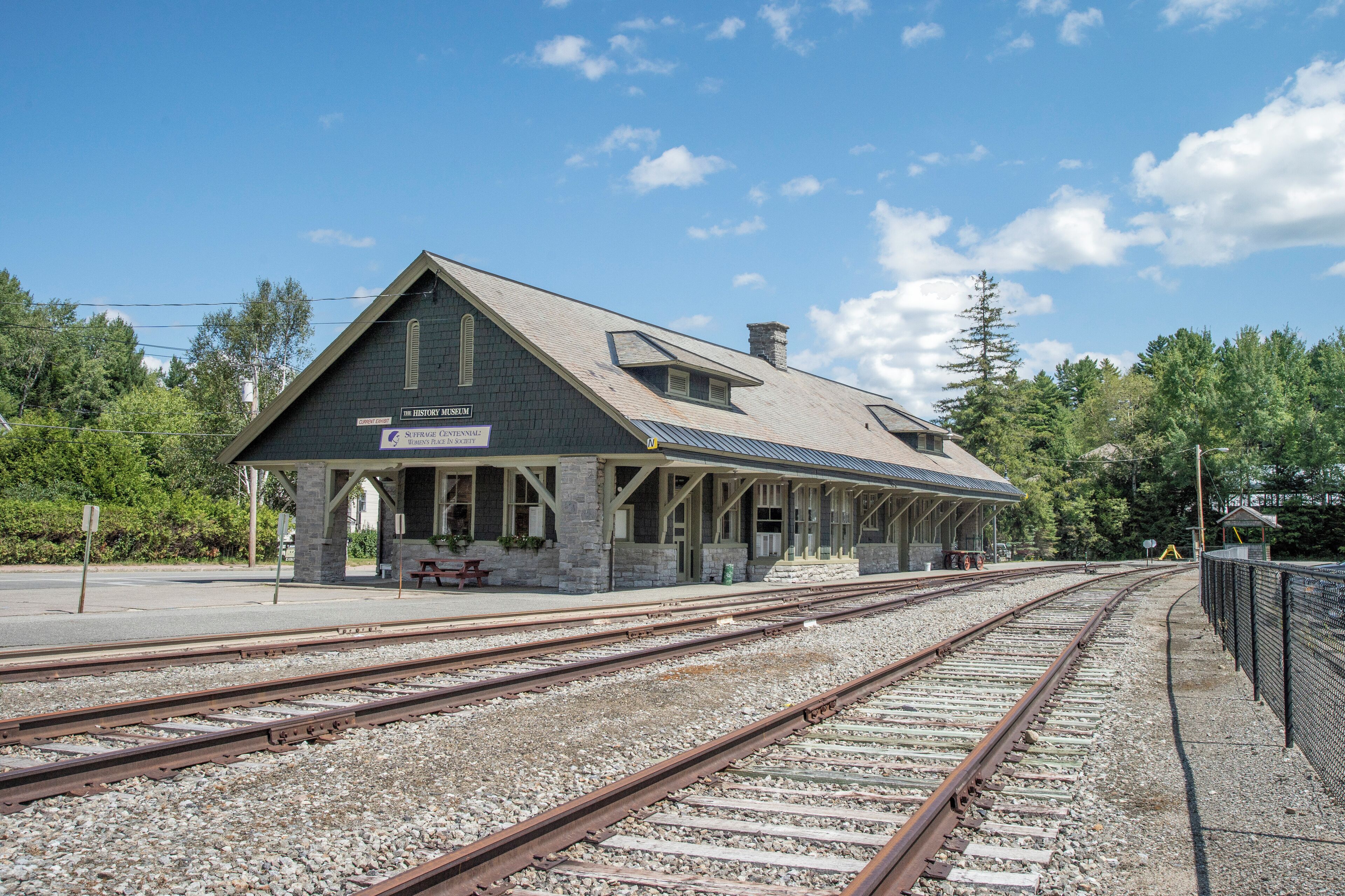 Lake Placid Adirondack Scenic Railroad Station