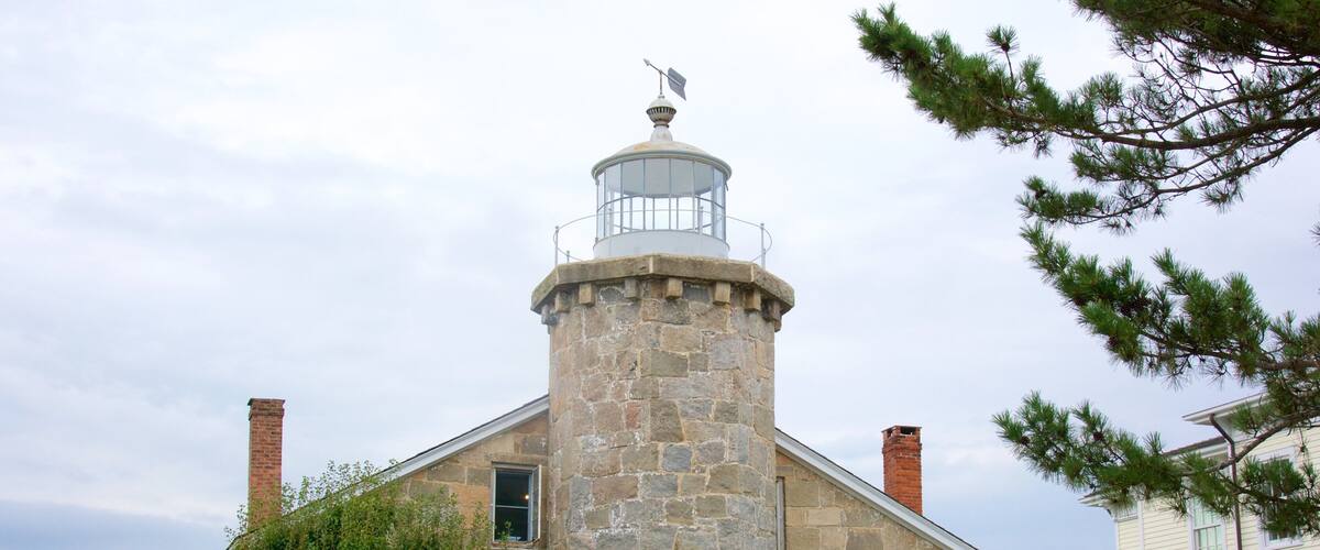 Stonington\'s Old Lighthouse Museum which includes a lighthouse