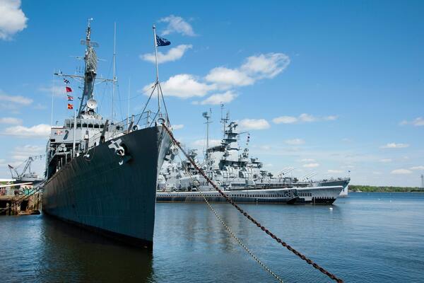 Battleship Cove Outdoor Naval Museum