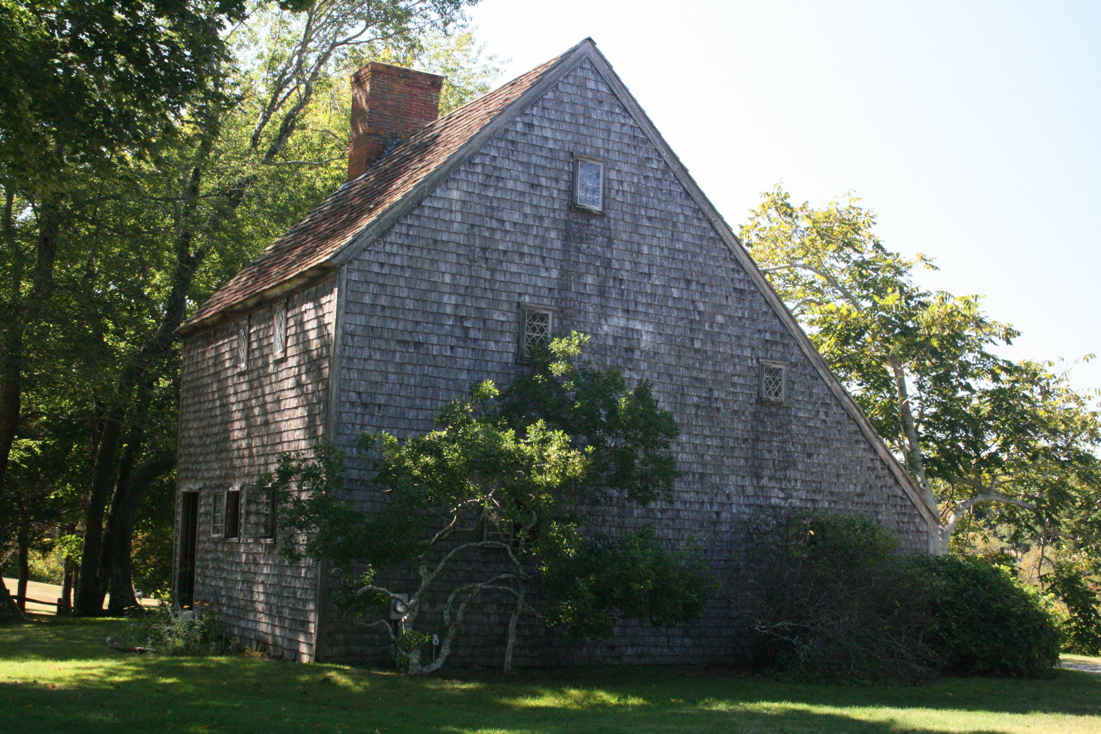 Historic Dexter's Grist Mill in Sandwich Massachusetts 2008