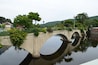 Summer in Massachusetts: Bridge of Flowers over Deerfield River in Shelburne Falls