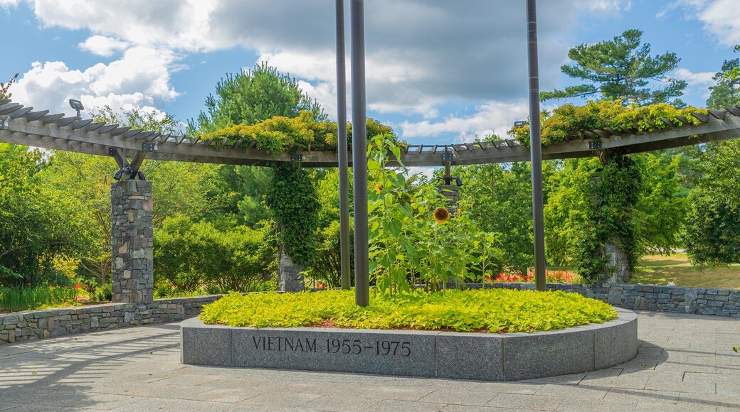 Massachusetts Vietnam Veterans Memorial which includes a park
