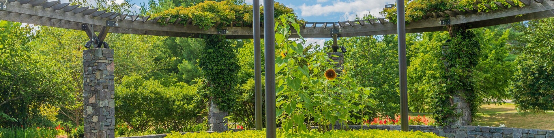 Massachusetts Vietnam Veterans Memorial which includes a park