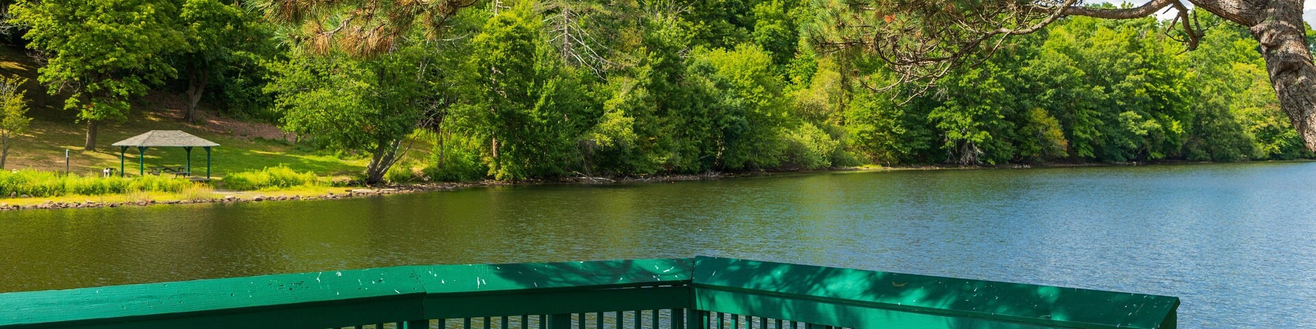 Green Hill Park featuring a river or creek