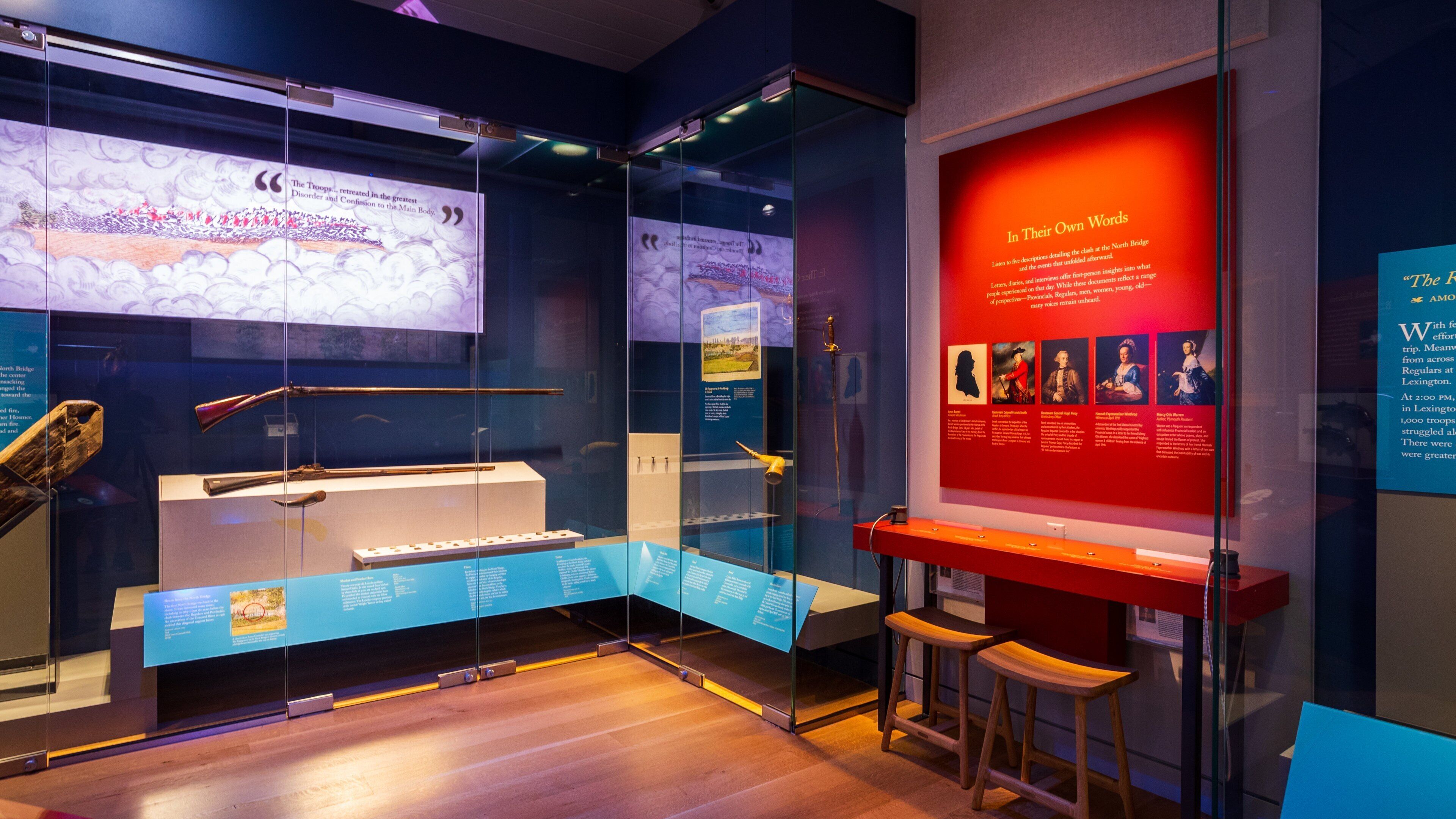 Concord Museum featuring interior views