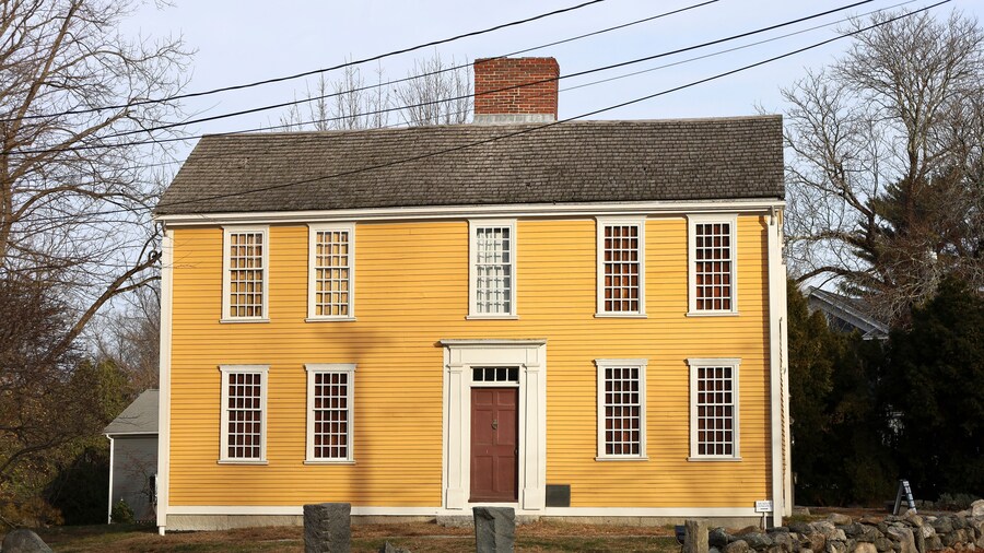 Hancock-Clarke House in Lexington Massachusetts
