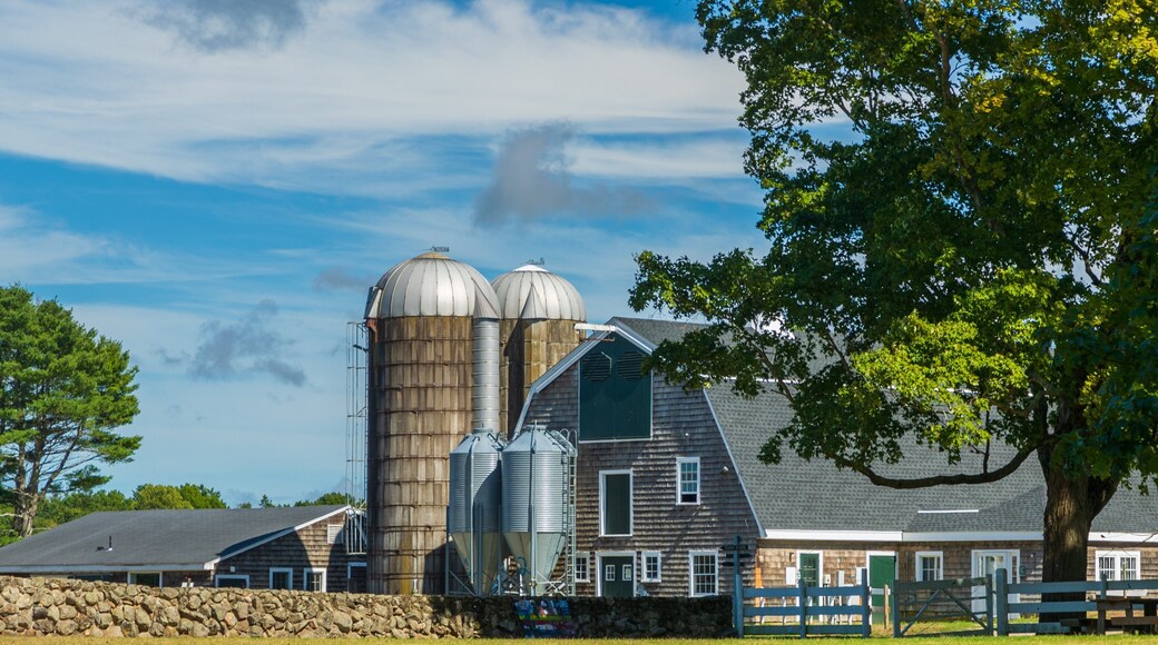 Appleton Farms Grass Rides which includes industrial elements and farmland
