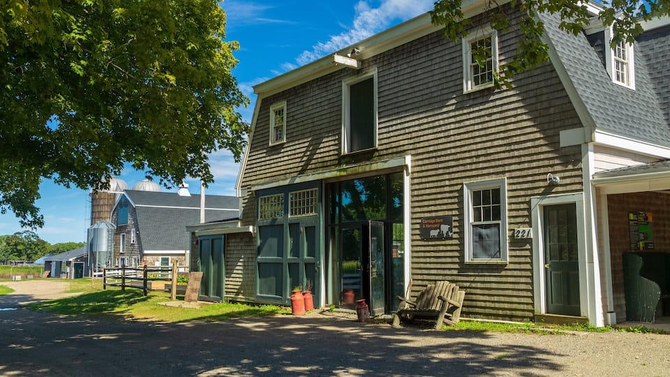 Appleton Farms Grass Rides showing heritage elements