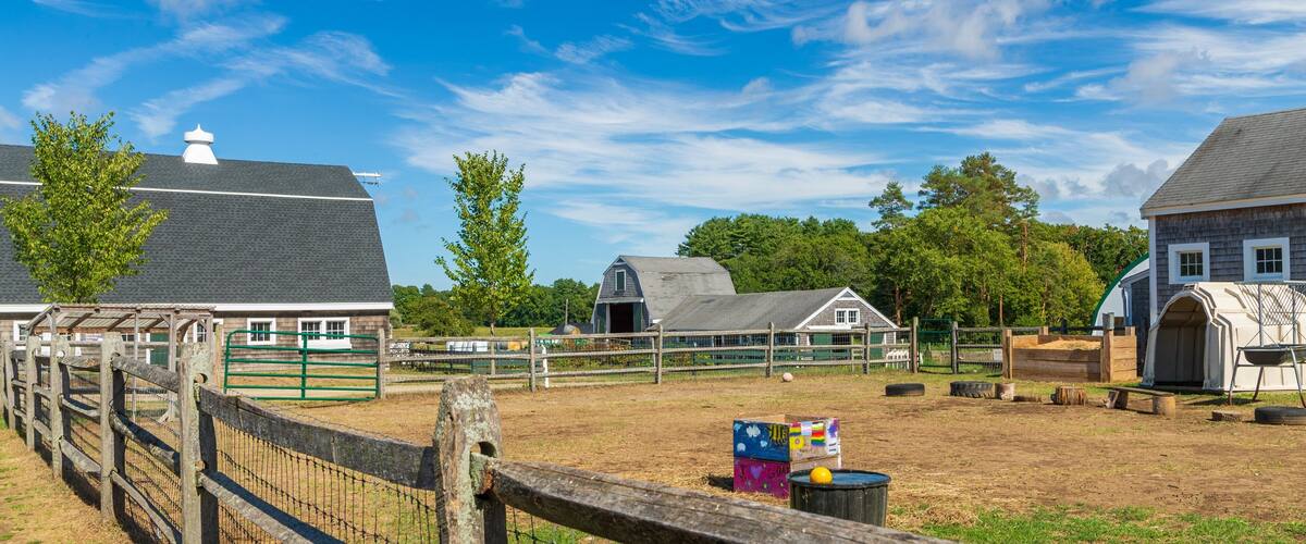 Appleton Farms Grass Rides featuring farmland