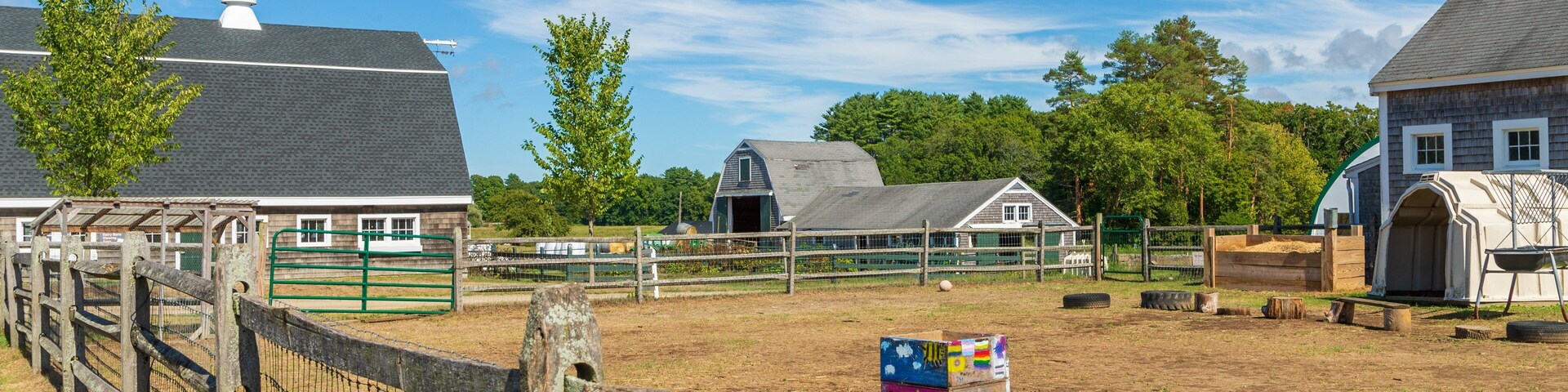 Appleton Farms Grass Rides featuring farmland