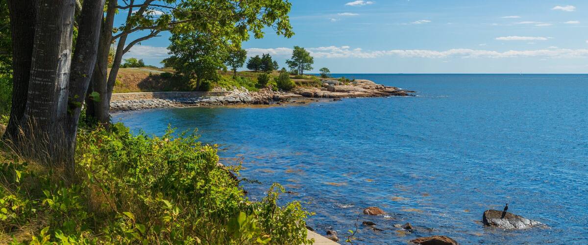 Coolidge Reservation featuring general coastal views and rugged coastline
